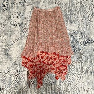 Free people midi skirt